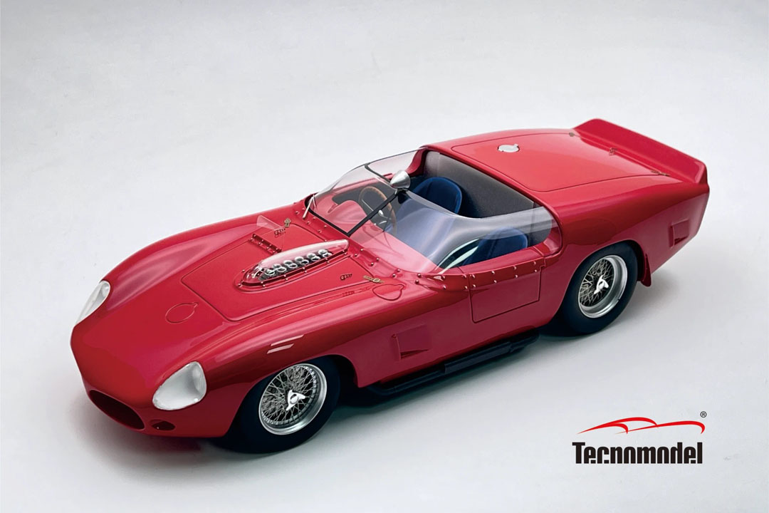 ** 予約商品 ** Tecno Model TM18-231A 1/18 Ferrari 250 TR61 Press Red