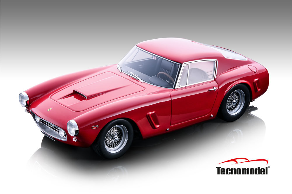 Tecno Model TM18-245A 1/18 Ferrari 250 GT SWB Corse Clienti 1962 Rosso Corsa