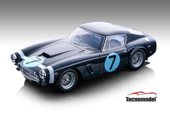 Tecno Model TM18-245D 1/18 Ferrari 250 GT SWB Goodwood Tourist Trophy 1961 Winner S.Moss Limited 110pcs