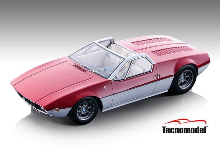 De Tomaso Mangusta Spider 1986 Blue Metallic Tecnomodel TM18-269D