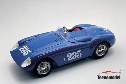 ** 予約商品 ** Tecno Model TM18-278C 1/18 Ferrari 500 Mondial Santa Barbara Road Races 1954 #235 P.Rubirosa