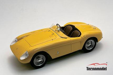** 予約商品 ** Tecno Model TM18-278G 1/18 Ferrari 500 Mondial 1956 Press Giallo Modena