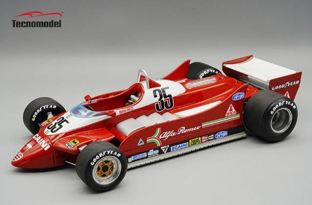 【お取り寄せ商品】 Tecno Model TM18-281C 1/18 Alfa Romeo 179 Italian GP 1979 #35 B.Giacomelli