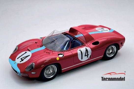 予約商品 ** Tecno Model TM18-309C 1/18 Ferrari 330P Le Mans