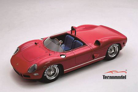 ** 予約商品 ** Tecno Model TM18-310A 1/18 Ferrari 330P Press Red 1965
