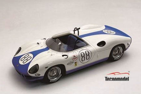 ** 予約商品 ** Tecno Model TM18-310C 1/18 Ferrari 330P Daytona 2000km 1965 #88 NART W. Hansgen - D. Piper