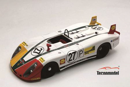 ** 予約商品 ** Tecno Model TM18-328D 1/18 Porsche 908-02 LH Flunder Le Mans 24H 1970 3rd #27 R. Lins - H. Marko