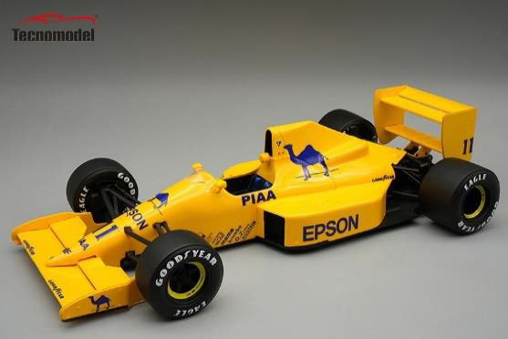 予約商品 ** Tecno Model TM18-350A 1/18 Lotus 101 British GP 1989 N