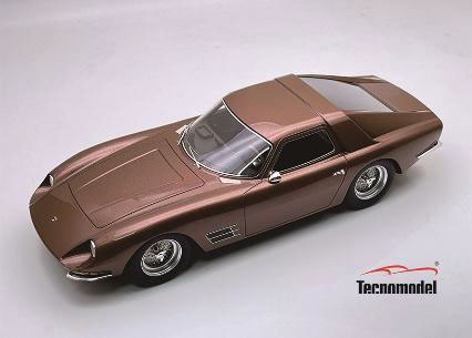 ** 予約商品 ** Tecno Model TM18-358E 1/18 Lamborghini 400GT Monza Metaliic Bronze