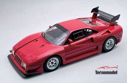 ** 予約商品 ** Tecno Model TM18-361B 1/18 Ferrari 288GTO Evolutione 1985 (BBS Wheels)