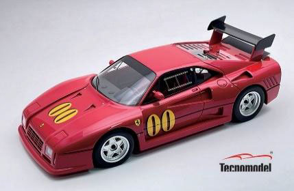 ** 予約商品 ** Tecno Model TM18-361C 1/18 Ferrari 288GTO Evolutione 1985 Museo Ferrari 00