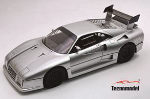 ** 予約商品 ** Tecno Model TM18-361F 1/18 Ferrari 288GTO Evolutione 1985 Nurburgring Silver