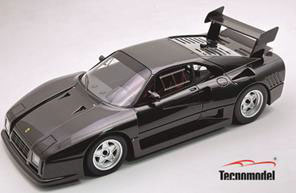 ** 予約商品 ** Tecno Model TM18-361G 1/18 Ferrari 288GTO Evolutione 1985 Metallic Black
