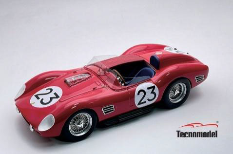 ** 予約商品 ** Tecno Model TM18-362D 1/18 Ferrari Dino 196S Le Mans 24H 1959 #23 G. Scarlatti - G. Cabianca