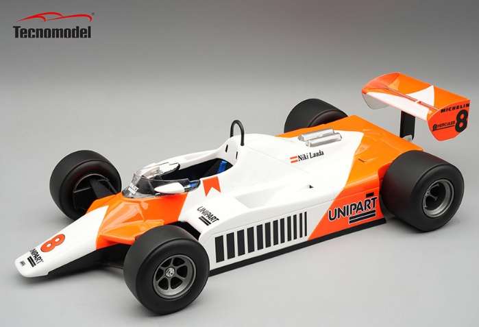 ** 予約商品 ** Tecno Model TM18-368A 1/18 McLaren MP4/1B #8 1982 British GP Winner Niki Lauda