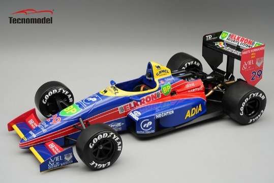 ** 予約商品 ** Tecno Model TM18-371C 1/18 Larrousse Lola LC88 #29 1988 U.S.A.GP Yannick Dalmas