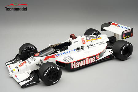 ** 予約商品 ** Tecno Model TM18-372B 1/18  Lola T89 Formula Indy 1989 Mario Andretti