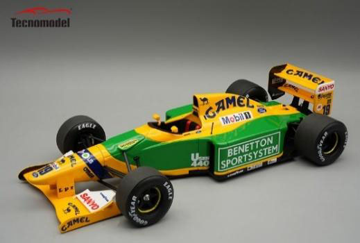 予約商品 ** Tecno Model TM18-374C 1/18 Benetton B192 Barcelona
