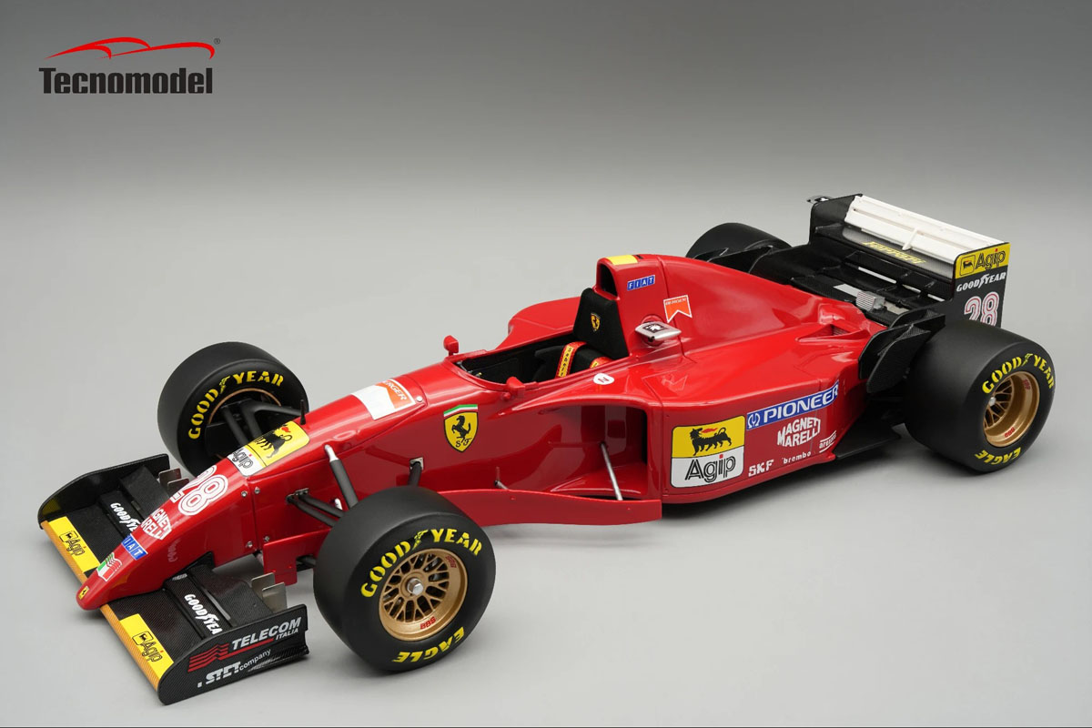 ** 予約商品 ** Tecno Model TM18-388B 1/18 Ferrari 412T2 Monaco GP 1995 Gerhard Berger