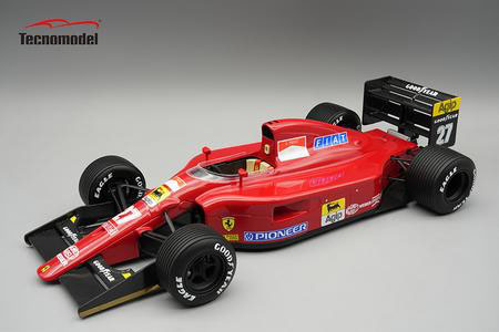 ** 予約商品 ** Tecno Model TM18-392D 1/18 Ferrari 642 F1 San Marino GP 1991 Alain Prost (Rain Tires)