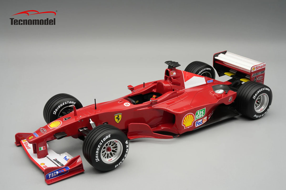 ** 予約商品 ** Tecno Model TM18-394D 1/18 Ferrari F1-2000 Monaco GP Winner R.Barrichello