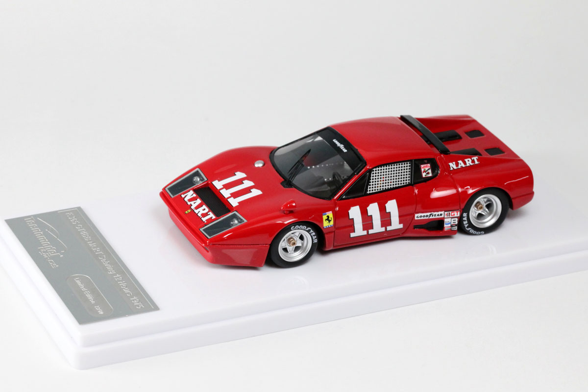 ** 予約商品 ** Tecno Model TM43-36A 1/43 Ferrari 365 GT4 BB NART Sebring 12H 1975 #111 M.Minter - E.Wietzes