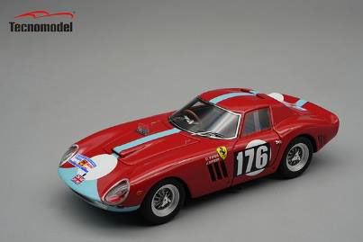 予約商品 ** Tecno Model TM43-48G 1/43 Ferrari 250GTO 64 Tour de