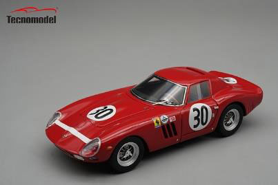 ** 予約商品 ** Tecno Model TM43-48H 1/43 Ferrari 250GTO 64 Daytona 2000km Winner 1964 #30