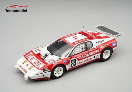 ** 予約商品 ** Tecno Model TM43-64B 1/43 Ferrari 512BB Le Mans 24H 1978  #89 C.B.Lena - J.L.Lafosse Thomson-Pozzi