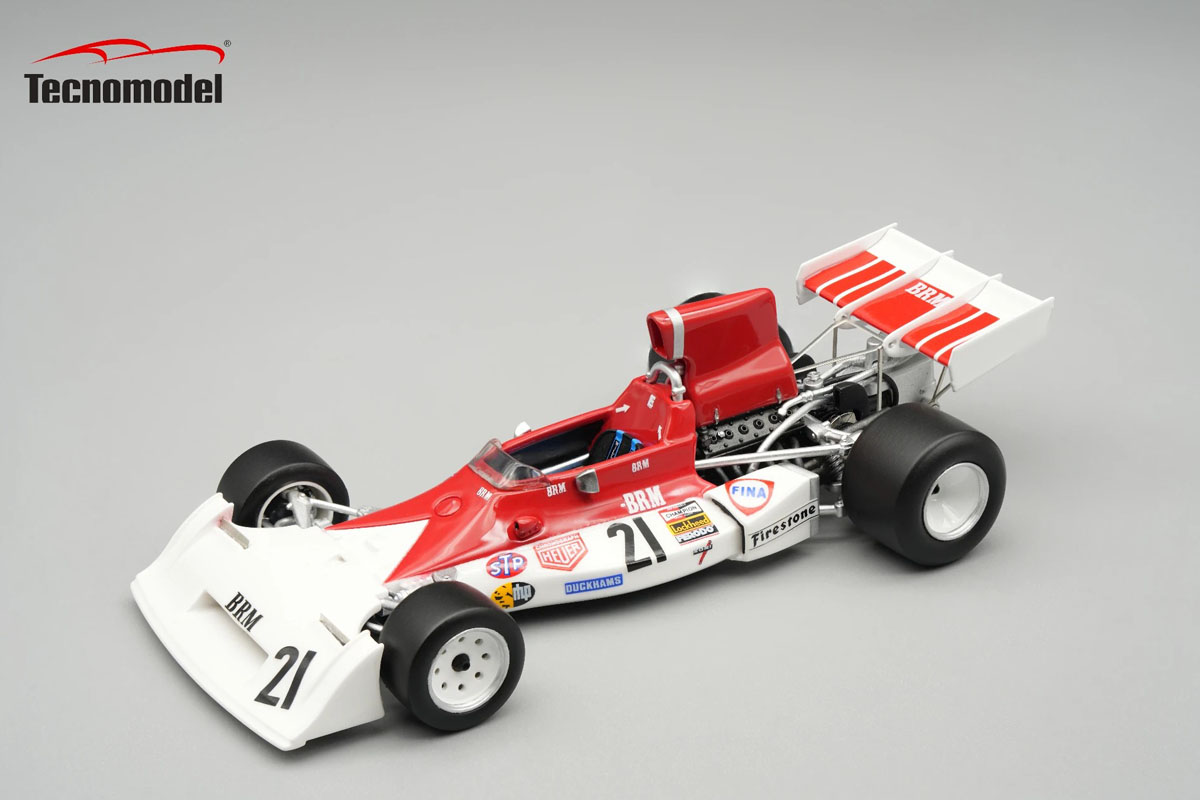 ** 予約商品 ** Tecno Model TM43-68B 1/43 BRM P160E Italian GP 1973 #21 Niki Lauda