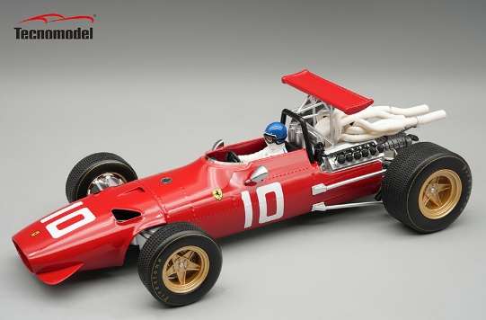予約商品 ** Tecno Model TMD18-317B 1/18 Ferrari 312F1/68 #10 1968