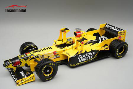 ** 予約商品 ** Tecno Model TMD18-426D 1/18 Jordan Honda 198 San Marino GP 1998 #10 Ralf Schumacher (with Figure)