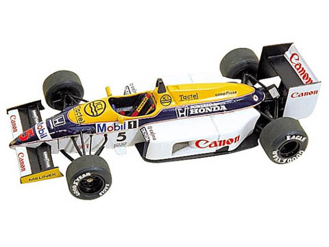 TAMEO kit TMK041 Williams Honda FW11 1986