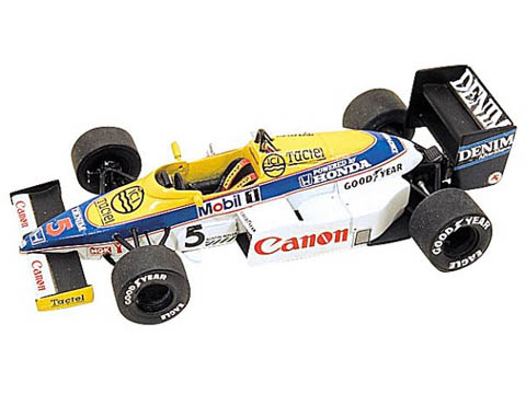 TAMEO kit TMK051 Williams Honda FW10b Australia GP 1985