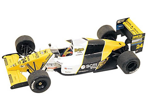 TAMEO kit TMK126 Minardi Cosworth M190 British GP 1990 ミニカー