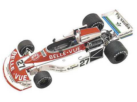 TAMEO kit TMK274 March Williams Ford 761 Olanda GP 1977 'Belle Vue' P.Nave