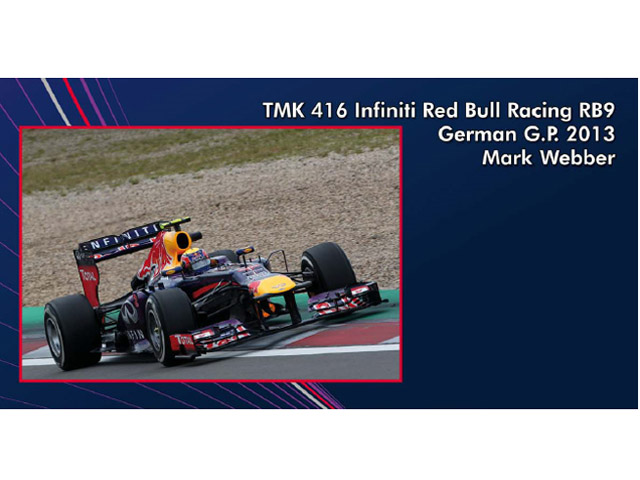 TAMEO kit TMK416 RedBull RB9 German GP 2013 M.Webber
