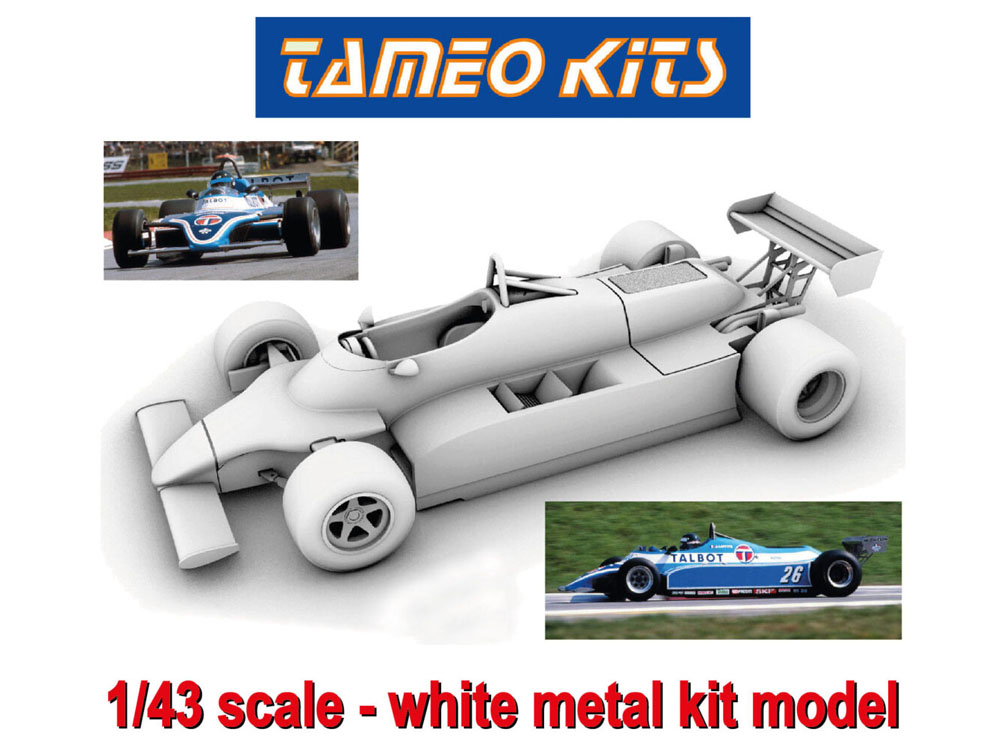 ** 予約商品 ** TAMEO kit TMK453 Ligier Matra JS17 Austrian GP 1981 J.Laffite (Winner) - P.Tambay