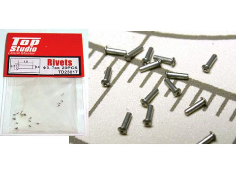 TOP STUDIO TD23017 0.7mm Rivets【メール便可】
