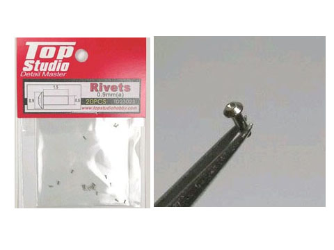 TOP STUDIO TD23023 0.9 mm Rivets  (A)【メール便可】