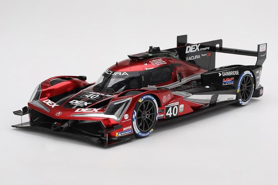 【お取り寄せ商品】 TOP SPEED TS0565 1/18 Acura ARX-06 GTP IMSA Daytona 24H 2024 3rd #40 Wayne Taylor Racing with Andretti