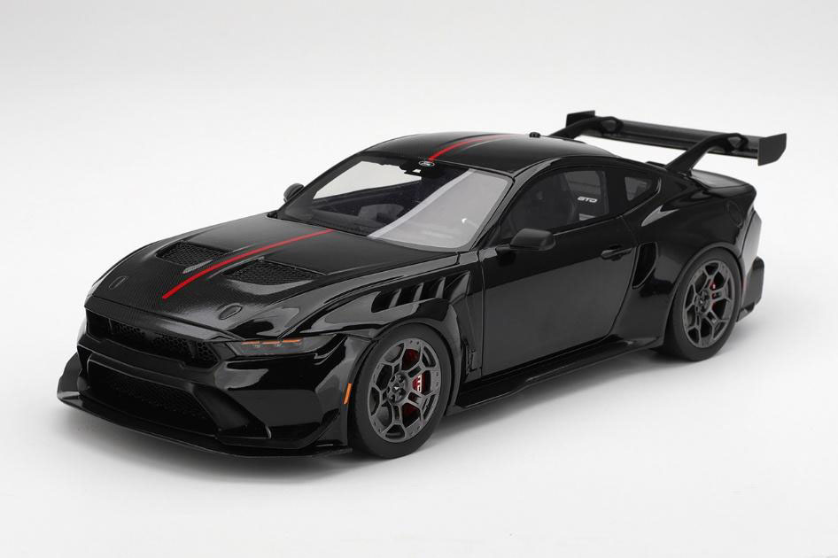 ** 予約商品 ** TOP SPEED TS0673 1/18 Ford Mustang GTD Shadow Black