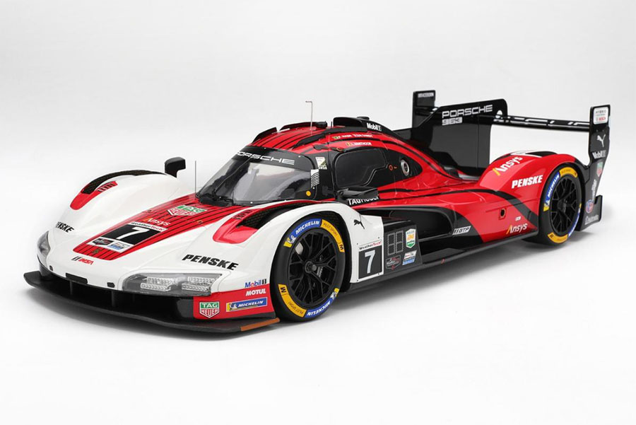** 予約商品 ** TSM Model TSM120019 1/12 Porsche 963 IMSA Daytona 24H 2025 Winner #7 Porsche Penske Motorsports