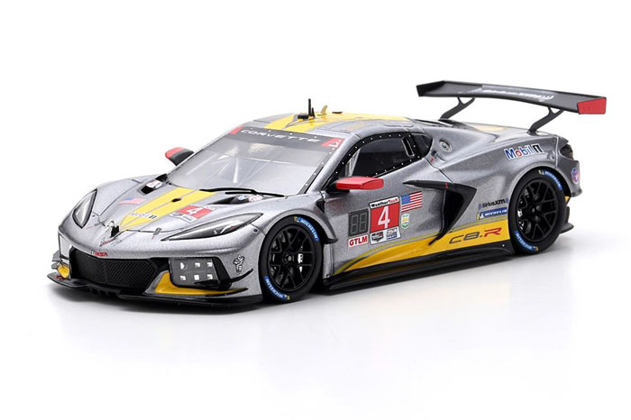 【お取り寄せ商品】 TSM Model TSM430551 1/43 Chevrolet Corvette C8.R IMSA Daytona 24H 2021 GTLM 2nd #4