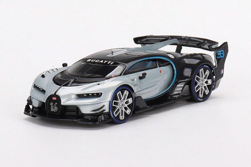 【お取り寄せ商品】 TSM Model TSM430593 1/43 Bugatti Vision Gran Turismo Silver