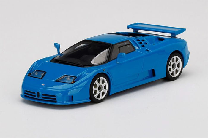 TSM Model TSM430602 1/43 Bugatti EB110 Super Sport Blue Bugatti