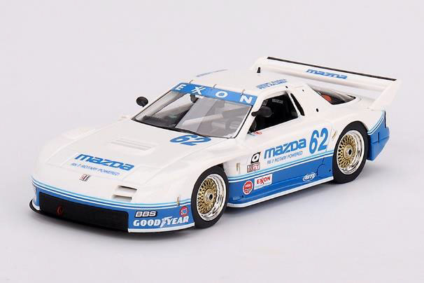 【お取り寄せ商品】 TSM Model TSM430656 1/43 Mazda RX-7 GTO IMSA Road America 1991 2nd  #62