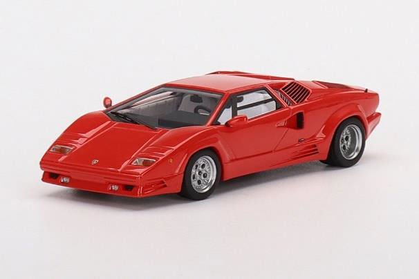 【お取り寄せ商品】 TSM Model TSM430658 1/43 Lamborghini Countach 25th Anniversary Rosso