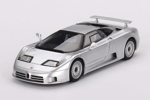 ** 予約商品 ** TSM Model TSM430675 1/43 Bugatti EB110 GT Light Gray