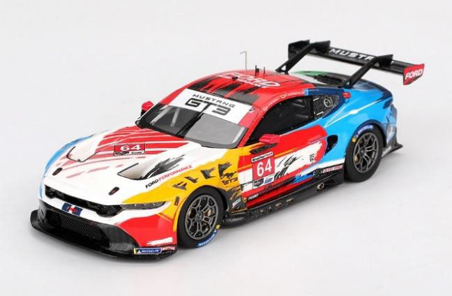 【お取り寄せ商品】 TSM Model TSM430823 1/43 Ford Mustang GT3 IMSA Lugna Seca 2024 #64 Ford Multimatic Motorsports